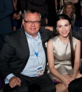Nailya Asker-Zade with Andrey L. Kostin