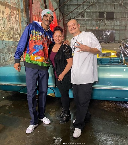 Nathan Apodaca with Snopp Dogg