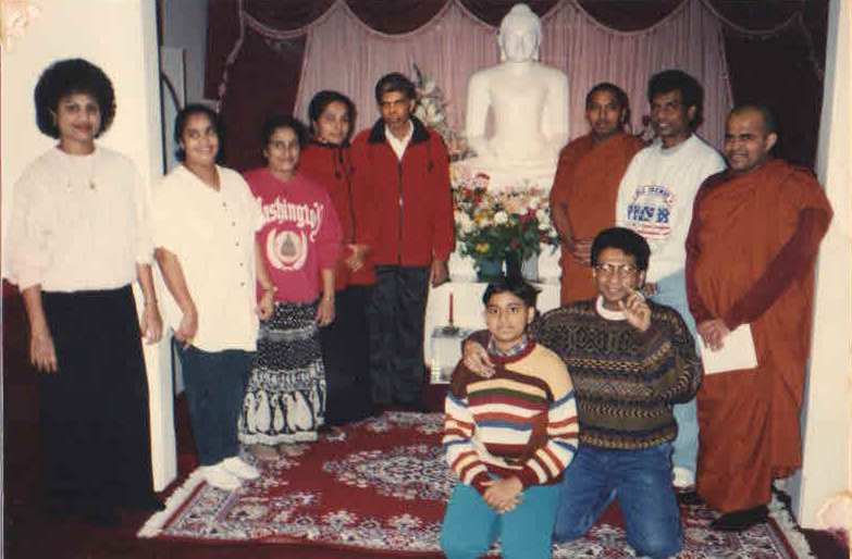 Nuwan Gunawardana family