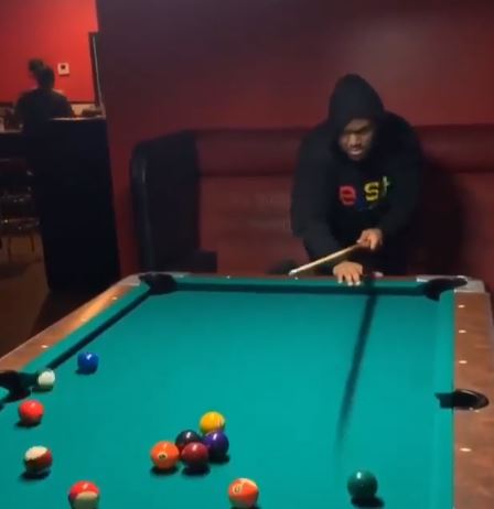 Patrick Xavier Clark likes to play Pool