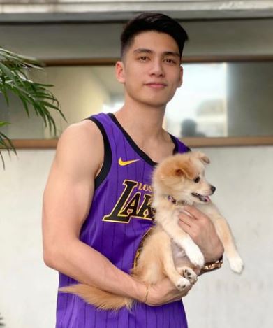 Prince Clemente has a pet dog