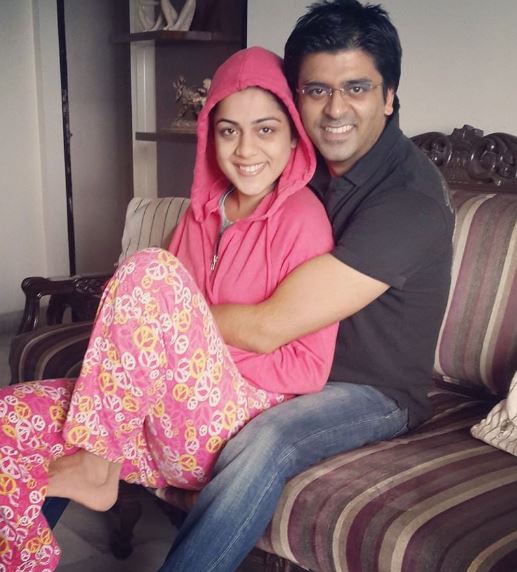 Rinky Bajaj and her brother