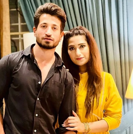 Salman Faisal with his wife