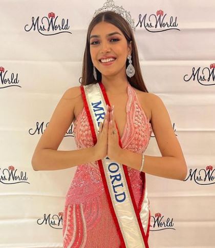 Sargam become Mrs World 2022