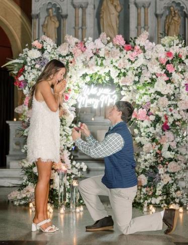Sophia got engaged to Taylor Watts
