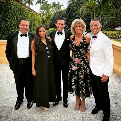 Tejera with his family