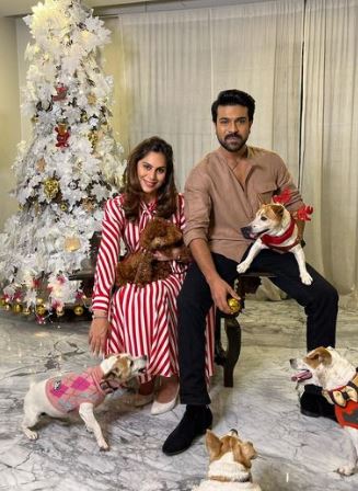 Upasana Kamineni likes pet dogs