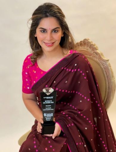 Upasana Kamineni received Nathealth CSR Award 2022