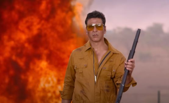 Actor Akshay Kumar as Vijay Kumar