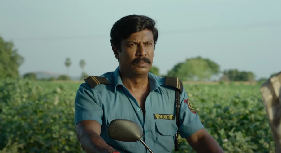 Actor Samuthirakani in the film
