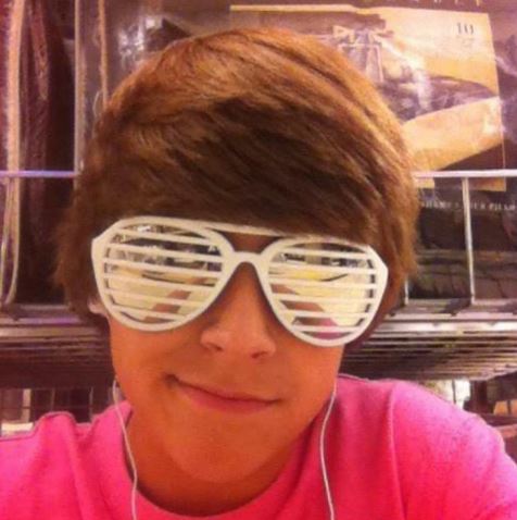 An old photo of Alex