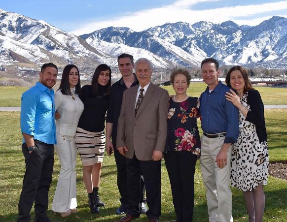 Angie Katsanevas and her family