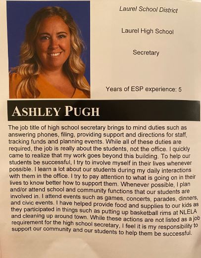 Ashley Pugh job