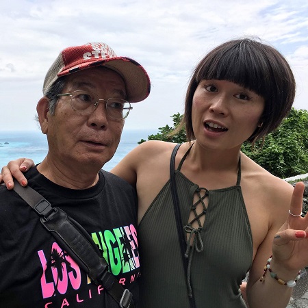 Atsuko Okatsuka family