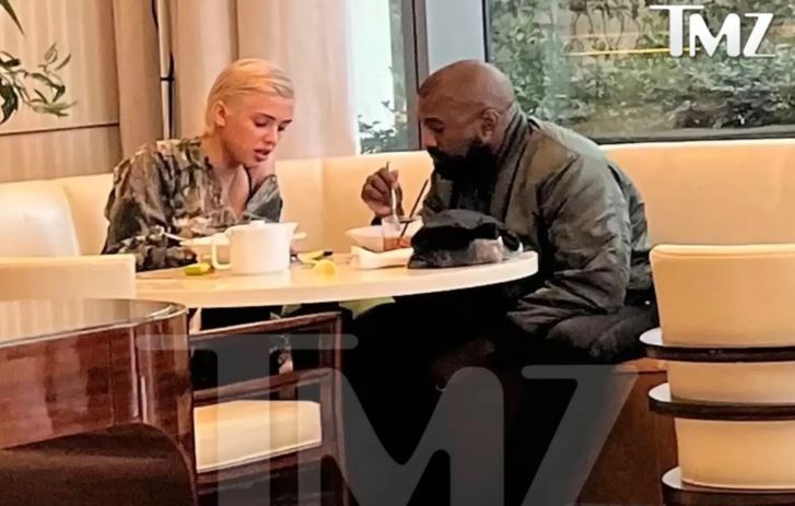 Bianca Censori spotted with Kanye West