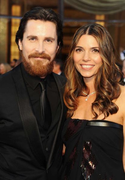 Blažić with her husband Christian Bale