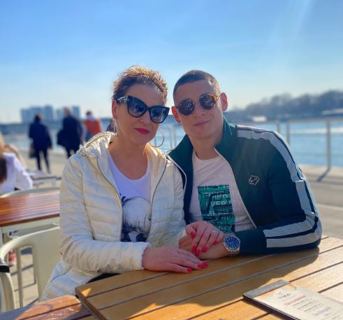 Bojan Ciger and his sister
