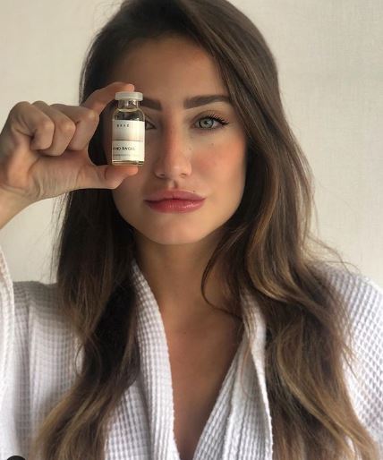 Bruna Griphao promotes Brae Hair Care