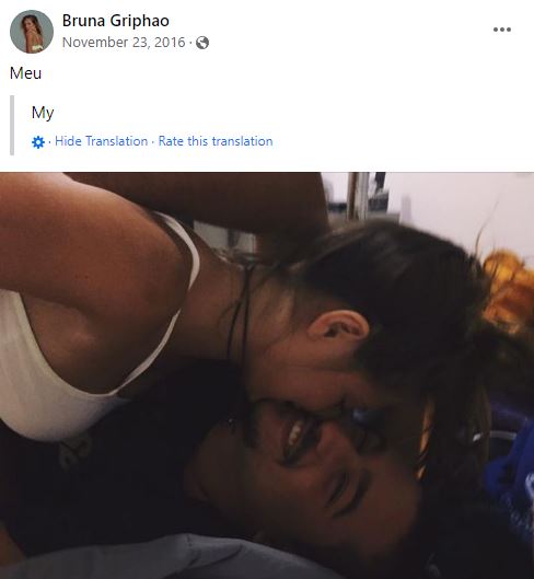 Bruna Griphao relationship