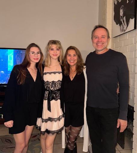 Callie with her family