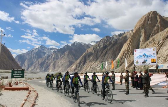 Captain Shiva Chauhan led Sura Soi Cycle Expedition