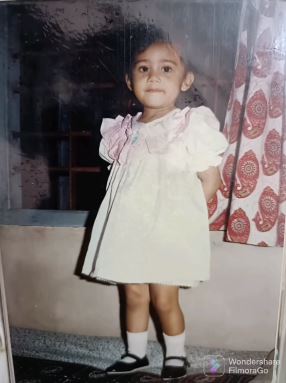 Childhod photo of Ketaki