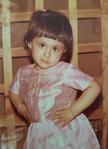 Childhood photo of Avantika