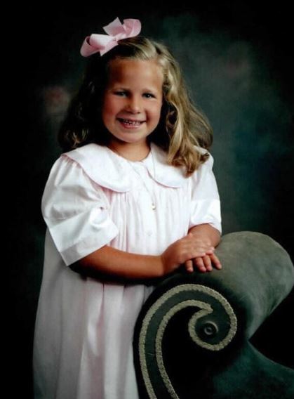 Childhood photo of Chandler