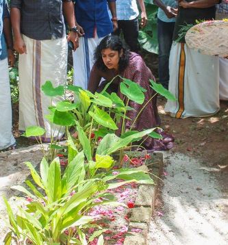 Chintha Jerome likes gardening