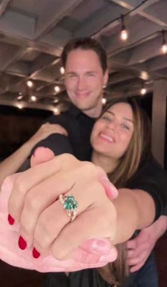 Csaba Wagner got engaged to Bollywood actress Sana Saeed