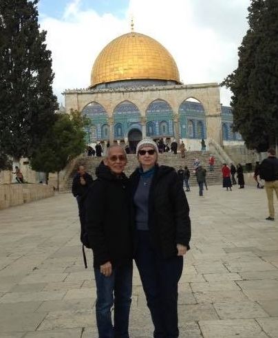 Dana Walker and her husband Remigio Bonzon Gabriel