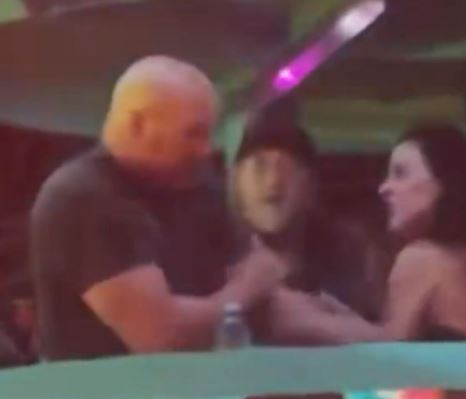 Dana White and Anne White's fight on New Year Eve