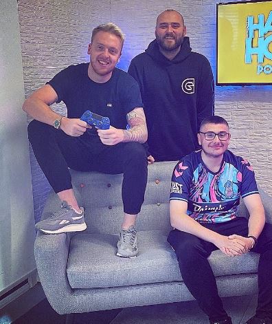 Danny Aarons and his friends