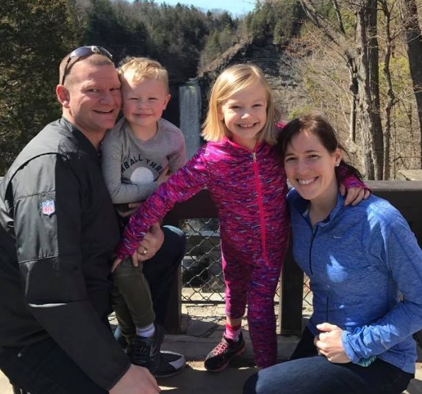 Denny and Jennifer Kellington with their kids Sydney Kellington and Bryton Kellington