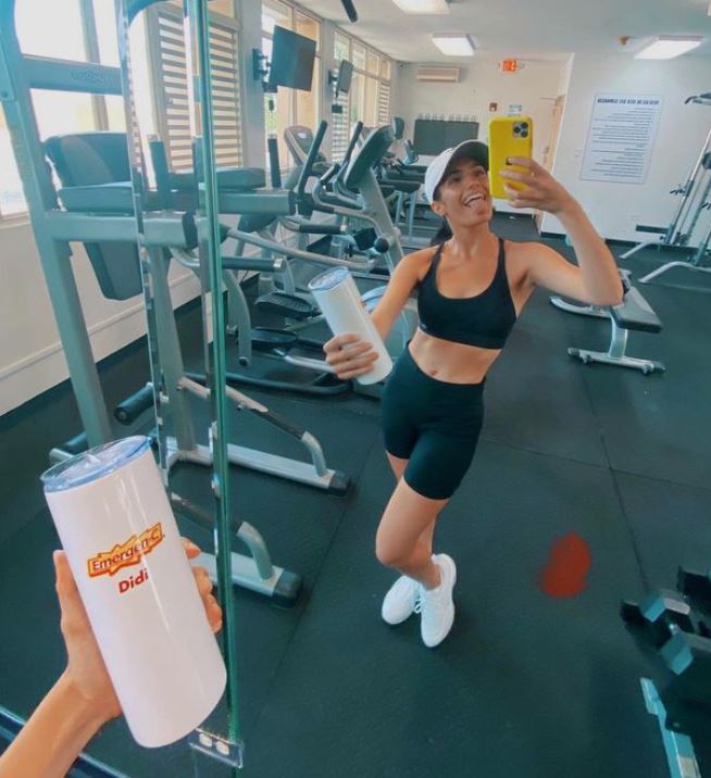 Didi Romero at gym
