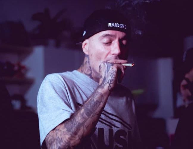 Emmet Flores smokes occassionally