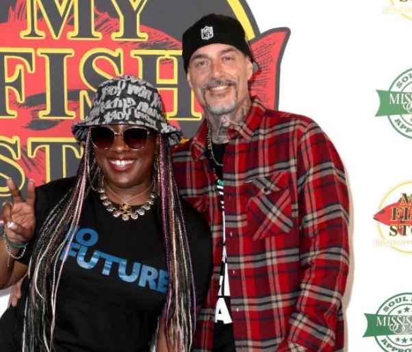 Emmet Flores with his girlfriend Gangsta Boo