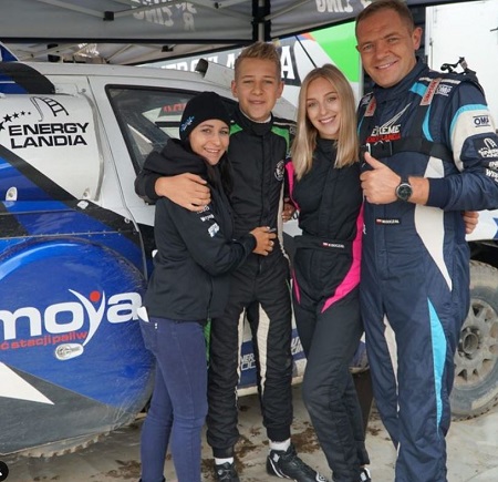 Eryk Goczał family