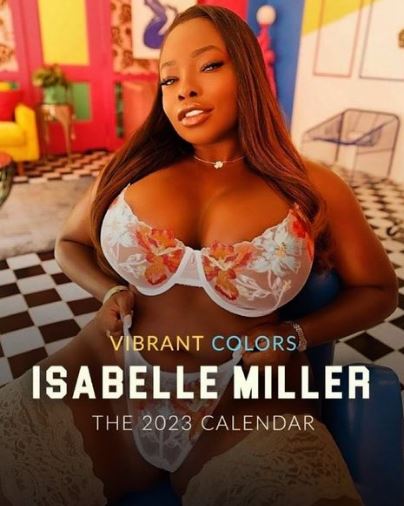 Isabelle Miller 2023 calendar