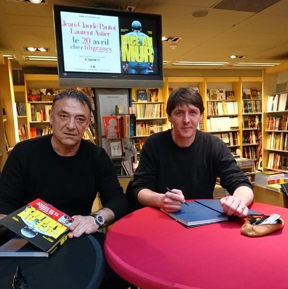 Jean-Claude's comic FaceAuMurPautot