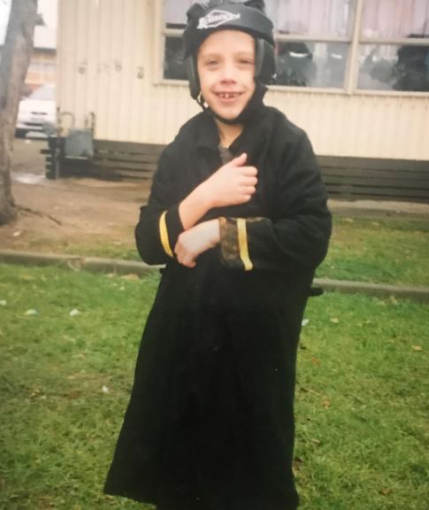 Jordy Sandy childhood image