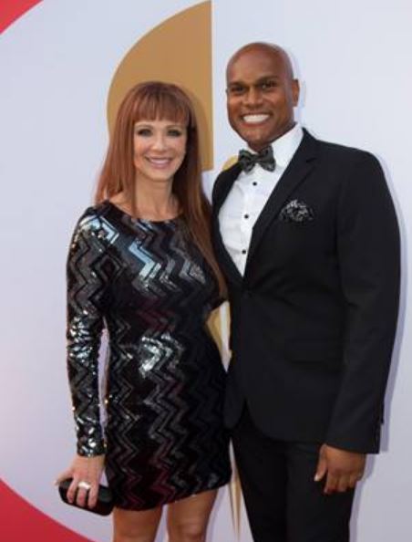 Lauren Holly with Jerome Ruffin