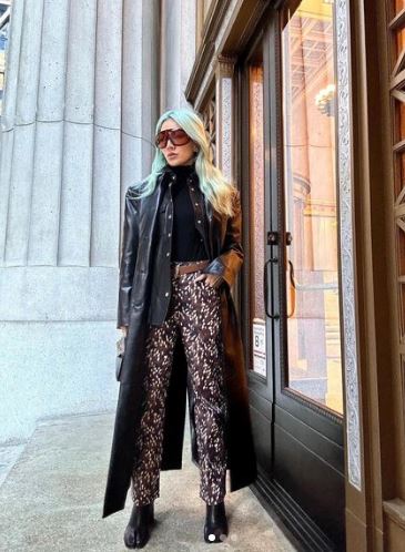 Leung is a fashion influencer