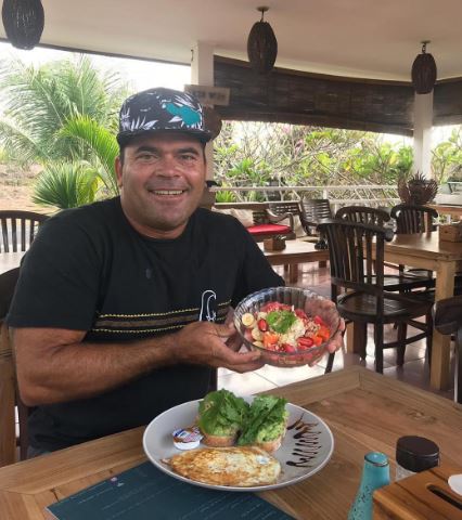 Marcio Freire is a foodie