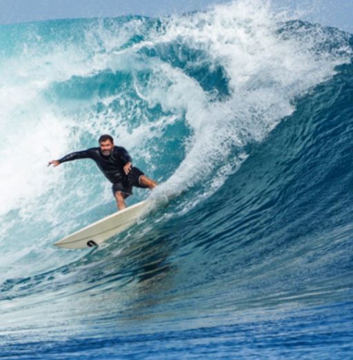 Marcio Freire was a surfer