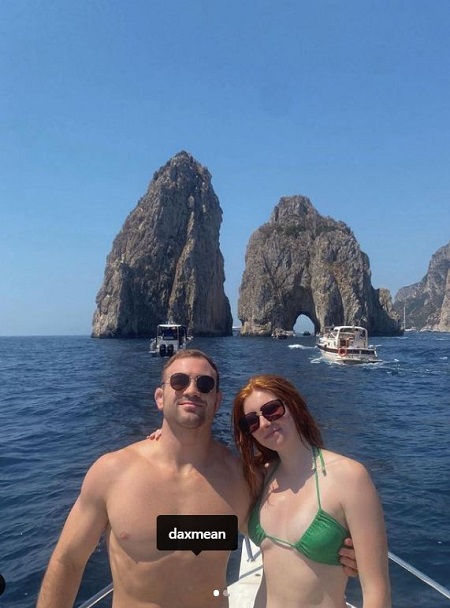 Max Dean with his wife