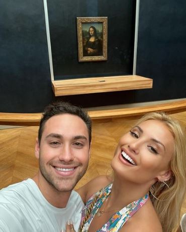 Montana with her friend