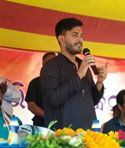 Naba Das's son Bishal Das