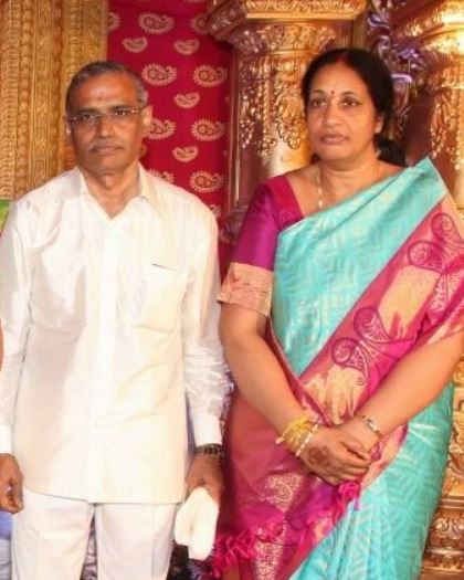 Nandamuri Mohan Krishna and his wife