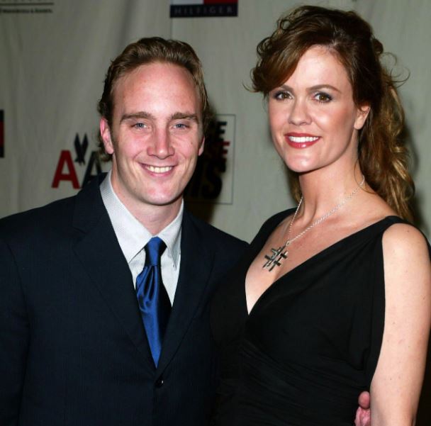 Nicole Chamberlain with her ex husband